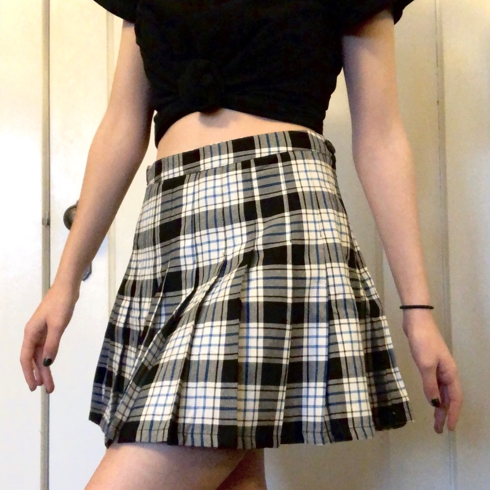 Plaid Skirt